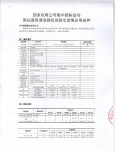 國(guó)網(wǎng)中標(biāo)